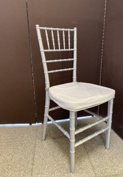 SEDIE sedia chiavarina argento in polipilene