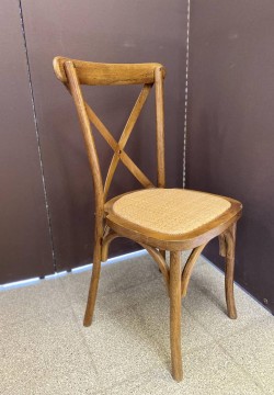 SEDIE sedia antica toscana color noce