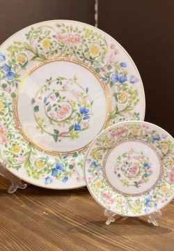 SET SOTTOPIATTO E PIATTINO PANE set Ginevra