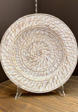 SOTTOPIATTI sottopiatto in vimini decapé