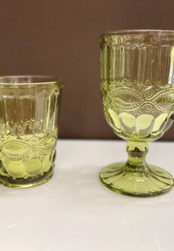 BICCHIERI bicchieri modello Solange color verde