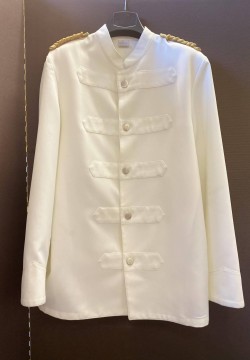 ABBIGLIAMENTO PERSONALE SALA giacca coreana avorio