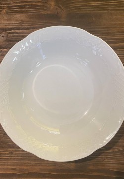 VASSOI SERVIZIO IN PORCELLANA insalatiera modello Flora