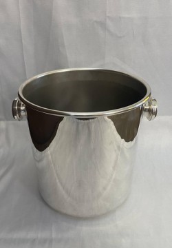 ATTREZZATURA PER BUFFET secchiello portabottiglie in argento