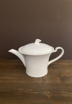 ATTREZZATURA PER BUFFET teiera in porcellana avorio